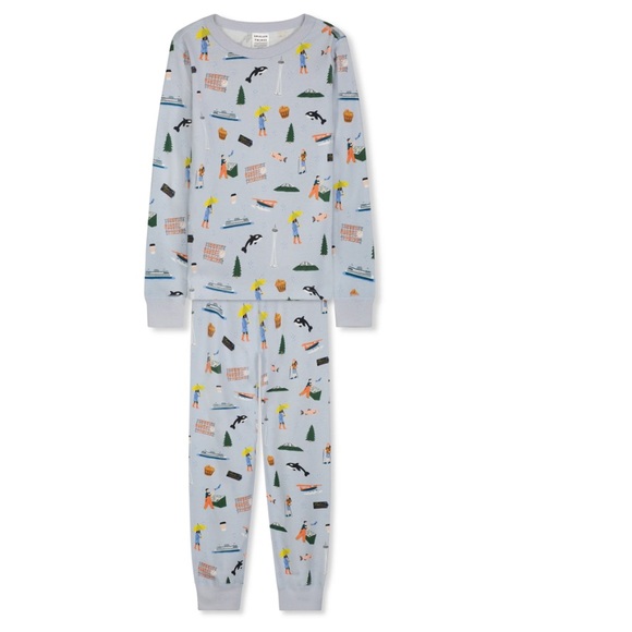 Unisex Seattle Smaller Things Adult Pajama L - Picture 4 of 8